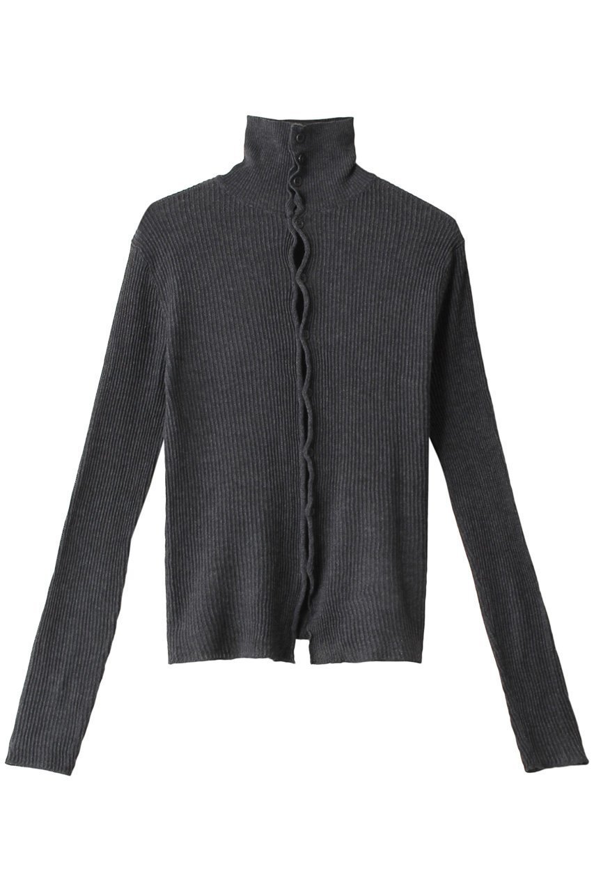 【リムアーク/RIM.ARK】のSheer rib knit tops/トップス インテリア・キッズ・メンズ・レディースファッション・服の通販 founy(ファニー) 　ファッション　Fashion　レディースファッション　Fashion for Women　トップス・カットソー　Cut & Sew Tops　ニット　Knit Tops & Sweaters　カジュアルプルオーバー・ニットトップス　Pullovers & Knit Tops / Casual Pullovers　おすすめ　Recommended / Our Picks　インナー　Innerwear　ハイネック　High Neck, Mock Neck　人気　Popular, Best Seller　グレー|ID: prp329100003862829 ipo3291000000032959446