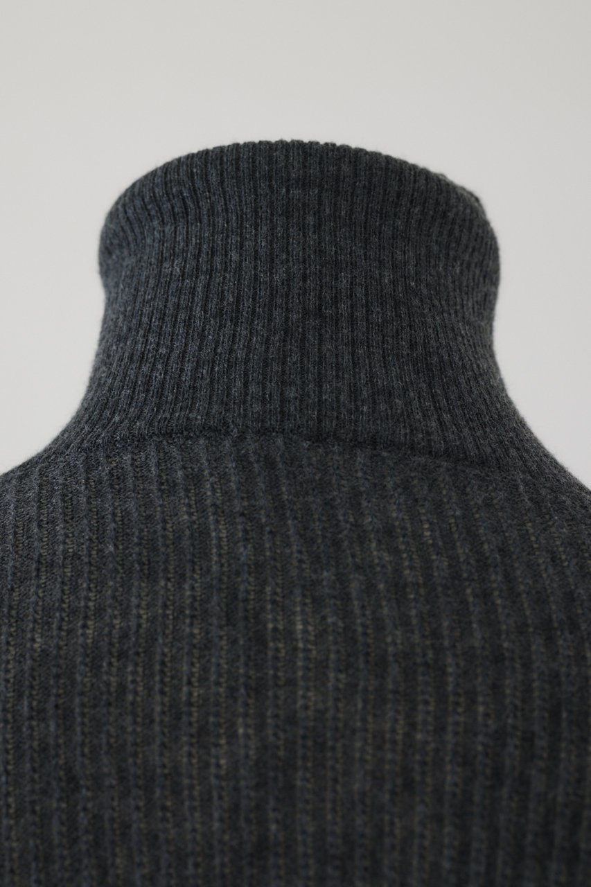 【リムアーク/RIM.ARK】のSheer rib knit tops/トップス 人気、トレンドファッション・服の通販 founy(ファニー) 　ファッション　Fashion　レディースファッション　Fashion for Women　トップス・カットソー　Cut & Sew Tops　ニット　Knit Tops & Sweaters　カジュアルプルオーバー・ニットトップス　Pullovers & Knit Tops / Casual Pullovers　おすすめ　Recommended / Our Picks　インナー　Innerwear　ハイネック　High Neck, Mock Neck　人気　Popular, Best Seller　other-6|ID: prp329100003862829 ipo3291000000032959463