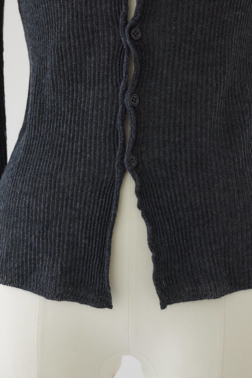 【リムアーク/RIM.ARK】のSheer rib knit tops/トップス 人気、トレンドファッション・服の通販 founy(ファニー) 　ファッション　Fashion　レディースファッション　Fashion for Women　トップス・カットソー　Cut & Sew Tops　ニット　Knit Tops & Sweaters　カジュアルプルオーバー・ニットトップス　Pullovers & Knit Tops / Casual Pullovers　おすすめ　Recommended / Our Picks　インナー　Innerwear　ハイネック　High Neck, Mock Neck　人気　Popular, Best Seller　other-7|ID: prp329100003862829 ipo3291000000032959469
