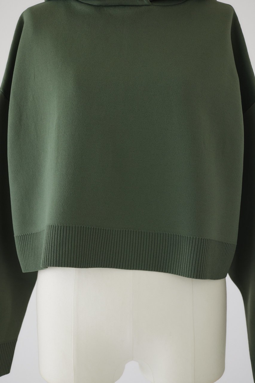 【リムアーク/RIM.ARK】のOversized hoodie knit/ニット 人気、トレンドファッション・服の通販 founy(ファニー) 　ファッション　Fashion　レディースファッション　Fashion for Women　トップス・カットソー　Cut & Sew Tops　ニット　Knit Tops & Sweaters　カジュアルプルオーバー・ニットトップス　Pullovers & Knit Tops / Casual Pullovers　クロップド　Cropped, Short Length　other-7|ID: prp329100003862830 ipo3291000000034970190