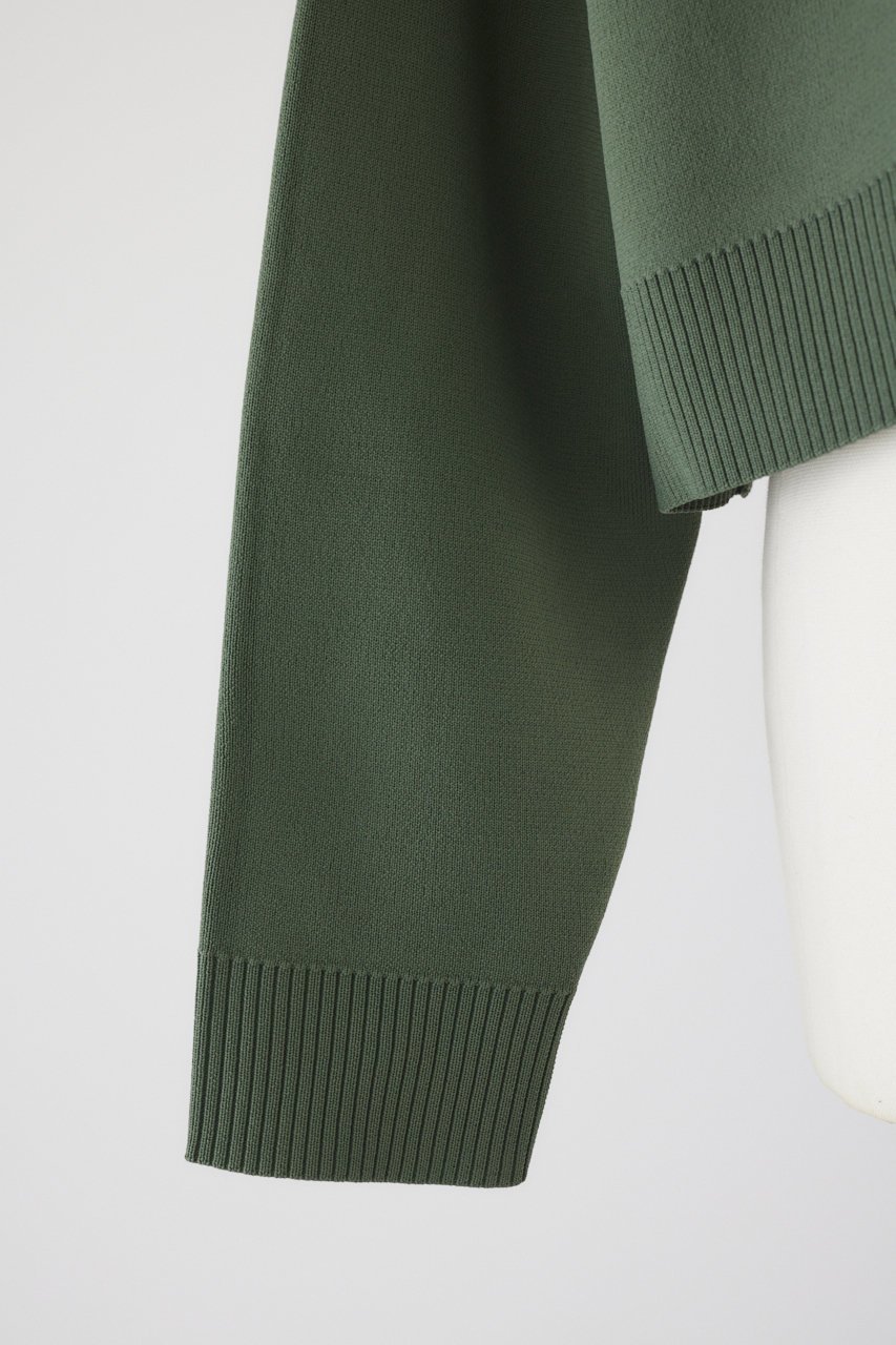 【リムアーク/RIM.ARK】のOversized hoodie knit/ニット 人気、トレンドファッション・服の通販 founy(ファニー) 　ファッション　Fashion　レディースファッション　Fashion for Women　トップス・カットソー　Cut & Sew Tops　ニット　Knit Tops & Sweaters　カジュアルプルオーバー・ニットトップス　Pullovers & Knit Tops / Casual Pullovers　クロップド　Cropped, Short Length　other-8|ID: prp329100003862830 ipo3291000000034970191