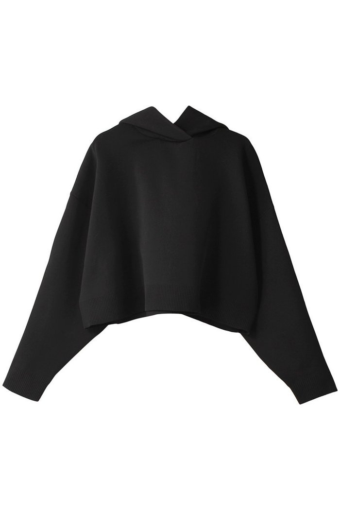 【リムアーク/RIM.ARK】のOversized hoodie knit/ニット インテリア・キッズ・メンズ・レディースファッション・服の通販 founy(ファニー) https://founy.com/ ファッション Fashion レディースファッション Fashion for Women トップス・カットソー Cut & Sew Tops ニット Knit Tops & Sweaters カジュアルプルオーバー・ニットトップス Pullovers & Knit Tops / Casual Pullovers クロップド Cropped, Short Length |ID: prp329100003862830 ipo3291000000035353798