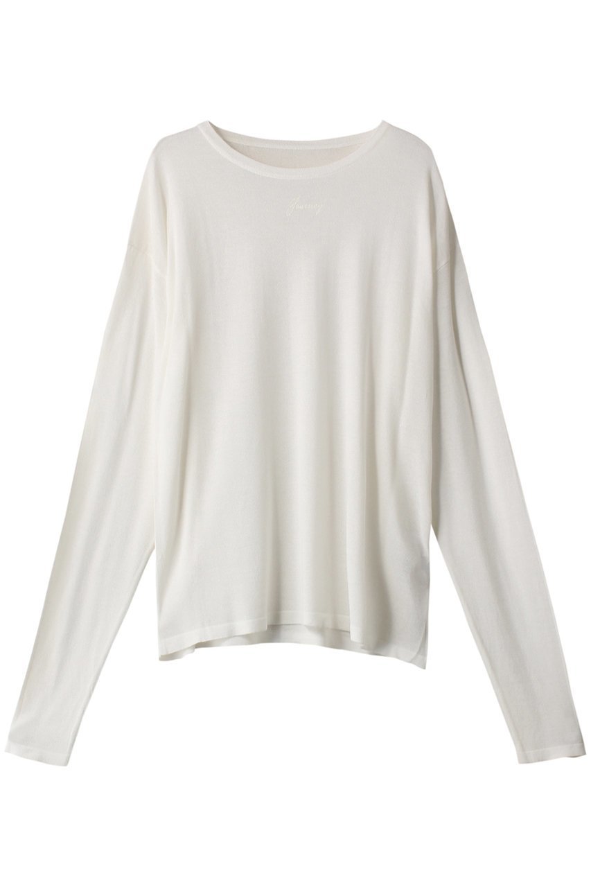 【リムアーク/RIM.ARK】のPrint knit tops/ニット 人気、トレンドファッション・服の通販 founy(ファニー) 　ファッション　Fashion　レディースファッション　Fashion for Women　トップス・カットソー　Cut & Sew Tops　ニット　Knit Tops & Sweaters　カジュアルプルオーバー・ニットトップス　Pullovers & Knit Tops / Casual Pullovers　おすすめ　Recommended / Our Picks　インナー　Innerwear　シンプル　Simple, Minimal　プリント　Print, Printed Pattern　 other-1|ID: prp329100003862831 ipo3291000000034970192