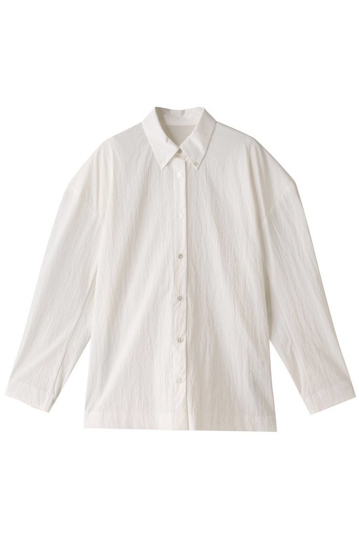 【リムアーク/RIM.ARK】のPower shoulder SH/シャツ インテリア・キッズ・メンズ・レディースファッション・服の通販 founy(ファニー) https://founy.com/ ファッション Fashion レディースファッション Fashion for Women トップス・カットソー Cut & Sew Tops シャツ・ブラウス・オフィスカジュアル Elegant Blouses & Button-Ups スリーブ Sleeve, Long Sleeve / Short Sleeve トレンド Trend, Trending Now バランス Balance, Style Balance ロング Long, Long-Length |ID: prp329100003862832 ipo3291000000034969575