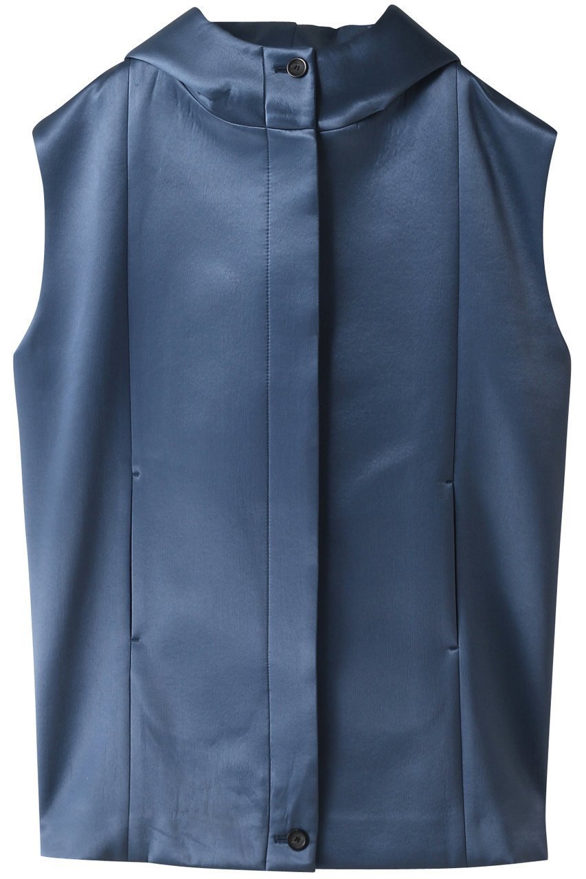 【リムアーク/RIM.ARK】のBonding hoodie vest/ベスト インテリア・キッズ・メンズ・レディースファッション・服の通販 founy(ファニー) 　ファッション　Fashion　レディースファッション　Fashion for Women　アウター　Coat / Outerwear Collection　レディースジャケット・軽アウター　Jackets　インナー　Innerwear　ジャケット　Jacket, Outerwear　ベスト　Vest, Waistcoat　ボンディング　Bonding, Bonded Fabric　ラグジュアリー　Luxury, Elegant　エレガント 上品　Elegant　ブルー|ID: prp329100003862839 ipo3291000000032930785