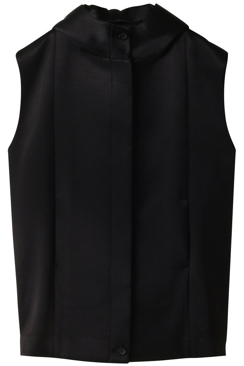 【リムアーク/RIM.ARK】のBonding hoodie vest/ベスト インテリア・キッズ・メンズ・レディースファッション・服の通販 founy(ファニー) 　ファッション　Fashion　レディースファッション　Fashion for Women　アウター　Coat / Outerwear Collection　レディースジャケット・軽アウター　Jackets　インナー　Innerwear　ジャケット　Jacket, Outerwear　ベスト　Vest, Waistcoat　ボンディング　Bonding, Bonded Fabric　ラグジュアリー　Luxury, Elegant　エレガント 上品　Elegant　ブラック|ID: prp329100003862839 ipo3291000000034969890