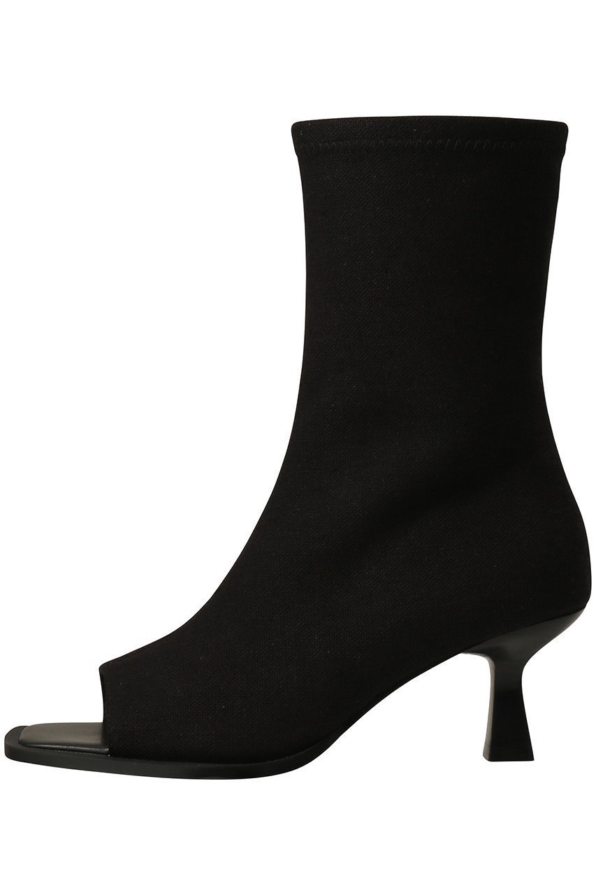 【リムアーク/RIM.ARK】のOpen toe middle boots/ブーツ インテリア・キッズ・メンズ・レディースファッション・服の通販 founy(ファニー) 　ファッション　Fashion　レディースファッション　Fashion for Women　シューズ　Shoes, Footwear　ショート　Short, Short Length　ロング　Long, Long-Length　春　Spring　ブラック|ID: prp329100003862841 ipo3291000000033356083