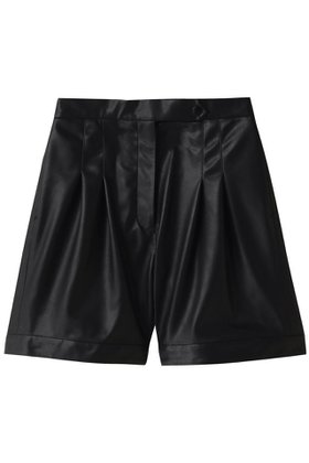 【リムアーク/RIM.ARK】 Faux leather half PT/ハーフパンツ人気、トレンドファッション・服の通販 founy(ファニー) ファッション Fashion レディースファッション Fashion for Women パンツ Pants & Trousers ショートパンツ・ハーフパンツ High-Waisted & Relaxed Shorts ショート Short, Short Length ジャケット Jacket, Outerwear ハーフ Half, Half-Length フロント Front, Front Design ロング Long, Long-Length 再入荷 Restock / Back in Stock |ID:prp329100003862843