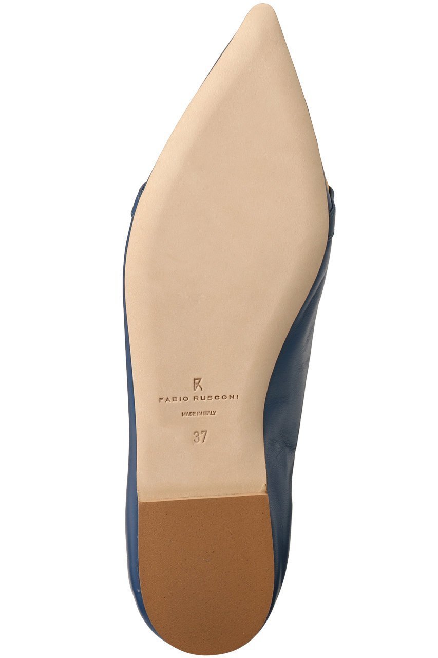 【エスメラルダ/Esmeralda】の【FABIO RUSCONI】ポインテッドビットパンプス 人気、トレンドファッション・服の通販 founy(ファニー) 　ファッション　Fashion　レディースファッション　Fashion for Women　ギャザー　Gathered, Ruffled　フィット　Fit, Slim Fit　フラット　Flat, Flat Shoes　エレガント 上品　Elegant　other-5|ID: prp329100003862851 ipo3291000000035060225