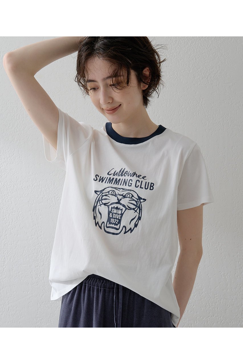 【ウィムガゼット/Whim Gazette】の【THE PAUSE】TIGER Tシャツ インテリア・キッズ・メンズ・レディースファッション・服の通販 founy(ファニー) 　ファッション　Fashion　レディースファッション　Fashion for Women　トップス・カットソー　Cut & Sew Tops　シャツ・ブラウス・オフィスカジュアル　Elegant Blouses & Button-Ups　ロングTシャツ・Tシャツ　Longline T-Shirts & Tees　カットソー・ベーシックTシャツ　Cut-and-Sewn Tops / Stretch Tees & Basics　おすすめ　Recommended / Our Picks　インナー　Innerwear　コンパクト　Compact, Small Size　ショート　Short, Short Length　ジャケット　Jacket, Outerwear　スポーティ　Sporty, Casual Athletic　スリーブ　Sleeve, Long Sleeve / Short Sleeve　デニム　Denim, Jeans Material　プリント　Print, Printed Pattern　ボトム　Bottoms, Lower Wear　メランジ　Melange, Mixed Yarn　ヴィンテージ　Vintage Style　ホワイト|ID: prp329100003862866 ipo3291000000032873369