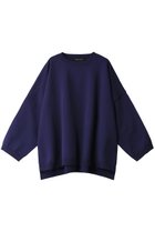 【ミズイロ インド/mizuiro ind】のc/neck wide knitted PO プルオーバー blue|ID:prp329100003862891