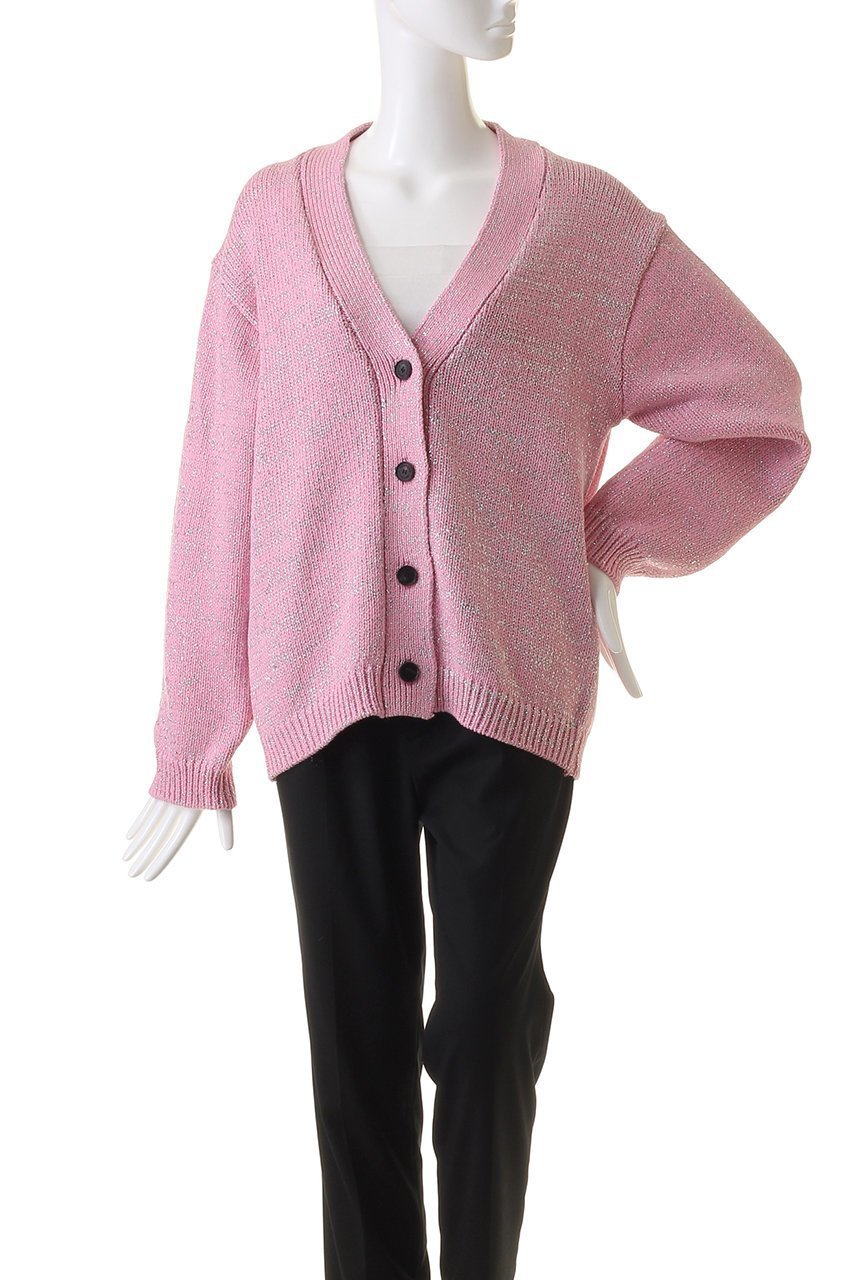 【デパリエ/DEPAREILLE】のラメニットカーディガン 人気、トレンドファッション・服の通販 founy(ファニー) 　ファッション　Fashion　レディースファッション　Fashion for Women　トップス・カットソー　Cut & Sew Tops　ニット　Knit Tops & Sweaters　カーディガン・羽織り　Layered Style Cardigans　イタリア　Italy　カーディガン　Cardigan, Knitwear　other-2|ID: prp329100003862897 ipo3291000000035656216