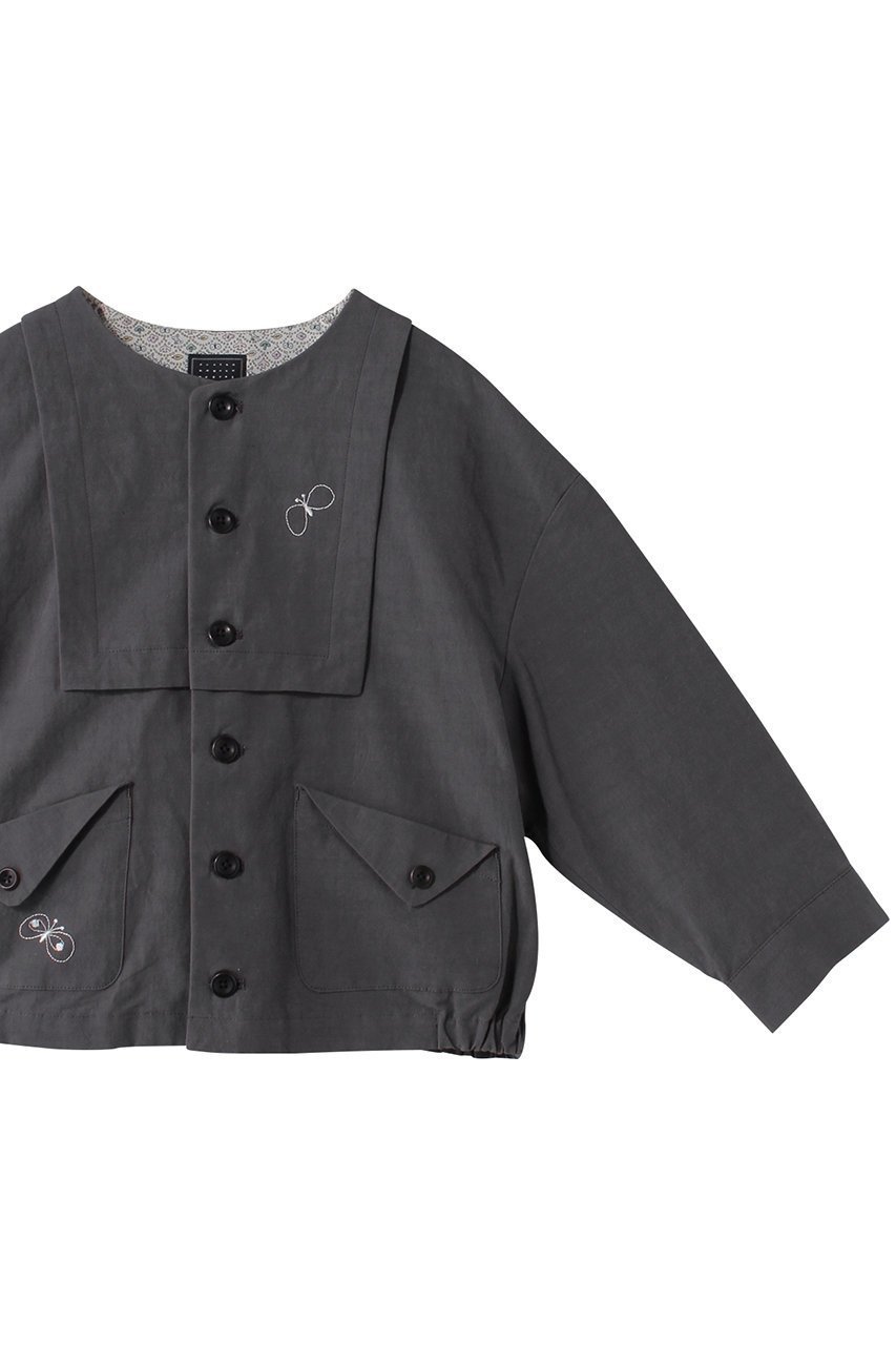 【ミナ ペルホネン/mina perhonen / KIDS】の【KIDS】choucho ジャケット 人気、トレンドファッション・服の通販 founy(ファニー) 　ファッション　Fashion　キッズファッション　Fashion for Kids　アウター　Coat Outerwear /Kids　ジャケット　Jacket, Outerwear　春　Spring　other-3|ID: prp329100003864680 ipo3291000000036192216