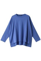 【ミズイロ インド/mizuiro ind】のc/neck wide T Tシャツ blue|ID:prp329100003864729
