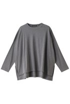 【ミズイロ インド/mizuiro ind】のc/neck wide T Tシャツ gray|ID:prp329100003864729
