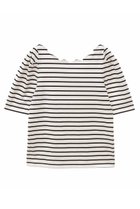 【トランテアン ソン ドゥ モード/31 Sons de mode】のスカラップTシャツ ボーダー|ID: prp329100003866102 ipo3291000000029920842