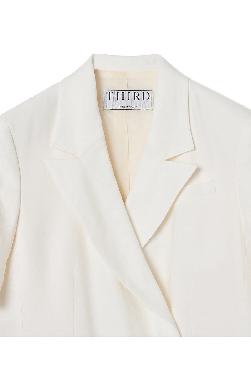 【サードマガジン/THIRD MAGAZINE】のショートスリーブジャケット 人気、トレンドファッション・服の通販 founy(ファニー) ファッション Fashion レディースファッション Fashion for Women アウター Coat / Outerwear Collection レディースジャケット・軽アウター Jackets おすすめ Recommended / Our Picks カーディガン Cardigan, Knitwear ジャケット Jacket, Outerwear ダブル Double, Double-Breasted ビジネス 仕事 通勤 Business / Work / Commuting 半袖 Short Sleeve, Half Sleeve 夏 Summer 春 Spring S/S・春夏 SS, Spring/Summer, Warm Season other-3|ID: prp329100003866176 ipo3291000000035491475