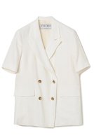 【サードマガジン/THIRD MAGAZINE】のショートスリーブジャケット 人気、トレンドファッション・服の通販 founy(ファニー) ファッション Fashion レディースファッション Fashion for Women アウター Coat / Outerwear Collection レディースジャケット・軽アウター Jackets おすすめ Recommended / Our Picks カーディガン Cardigan, Knitwear ジャケット Jacket, Outerwear ダブル Double, Double-Breasted ビジネス 仕事 通勤 Business / Work / Commuting 半袖 Short Sleeve, Half Sleeve 夏 Summer 春 Spring S/S・春夏 SS, Spring/Summer, Warm Season |ID:prp329100003866176