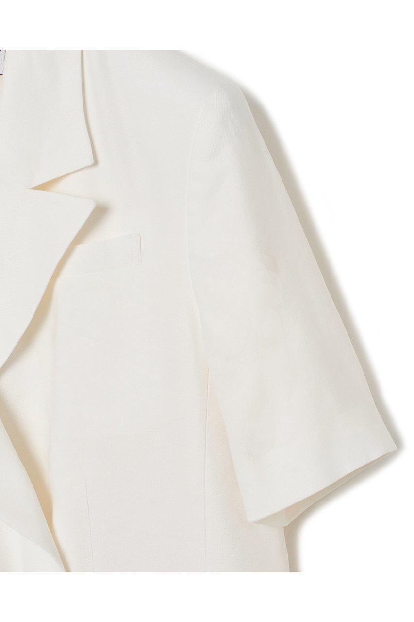 【サードマガジン/THIRD MAGAZINE】のショートスリーブジャケット 人気、トレンドファッション・服の通販 founy(ファニー) 　ファッション　Fashion　レディースファッション　Fashion for Women　アウター　Coat / Outerwear Collection　レディースジャケット・軽アウター　Jackets　おすすめ　Recommended / Our Picks　カーディガン　Cardigan, Knitwear　ジャケット　Jacket, Outerwear　ダブル　Double, Double-Breasted　ビジネス 仕事 通勤　Business / Work / Commuting　半袖　Short Sleeve, Half Sleeve　夏　Summer　春　Spring　S/S・春夏　SS, Spring/Summer, Warm Season　other-4|ID: prp329100003866176 ipo3291000000035655003