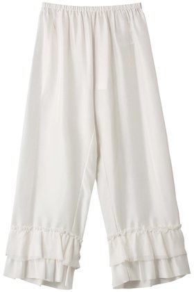 【ハウス オブ ロータス/HOUSE OF LOTUS】 シルクフリルパンツ人気、トレンドファッション・服の通販 founy(ファニー) ファッション Fashion レディースファッション Fashion for Women パンツ Pants & Trousers アンダー Underwear Essentials シフォン Chiffon, Lightweight Fabric シルク Silk, 100% Silk パーティ Party, Party Style ベーシック Basic, Essential エレガント 上品 Elegant |ID:prp329100003866183