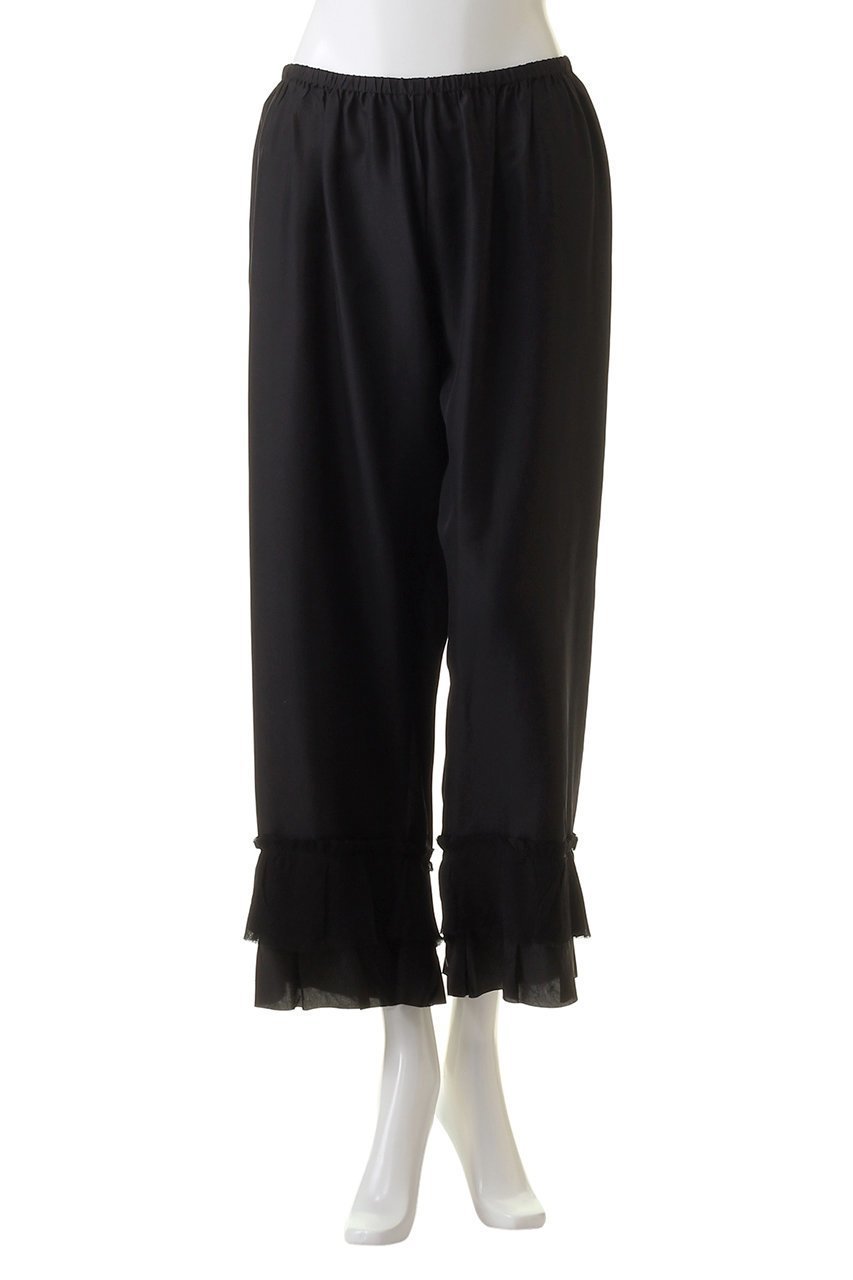 【ハウス オブ ロータス/HOUSE OF LOTUS】のシルクフリルパンツ 人気、トレンドファッション・服の通販 founy(ファニー) 　ファッション　Fashion　レディースファッション　Fashion for Women　パンツ　Pants & Trousers　アンダー　Underwear Essentials　シフォン　Chiffon, Lightweight Fabric　シルク　Silk, 100% Silk　パーティ　Party, Party Style　ベーシック　Basic, Essential　エレガント 上品　Elegant　other-2|ID: prp329100003866183 ipo3291000000032914285