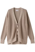 【プルミエ アロンディスモン/1er Arrondissement】のリネン畦リラックスカーディガン ベージュ|ID: prp329100003866184 ipo3291000000032951364