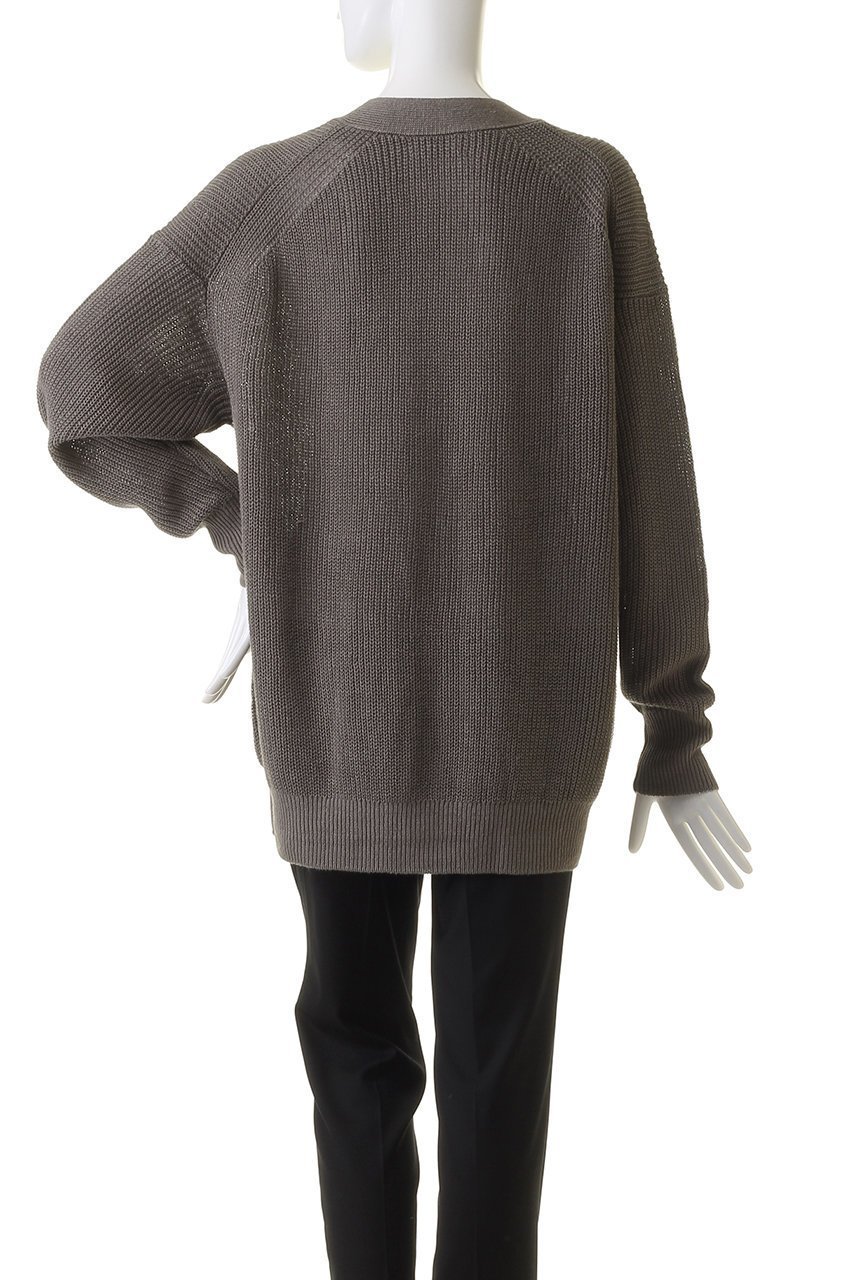 【プルミエ アロンディスモン/1er Arrondissement】のリネン畦リラックスカーディガン 人気、トレンドファッション・服の通販 founy(ファニー) 　ファッション　Fashion　レディースファッション　Fashion for Women　トップス・カットソー　Cut & Sew Tops　ニット　Knit Tops & Sweaters　カーディガン・羽織り　Layered Style Cardigans　カーディガン　Cardigan, Knitwear　シンプル　Simple, Minimal　リネン　Linen, Linen Fabric　リラックス　Relax, Relaxed Fit　畦　Ribbed Knit　other-4|ID: prp329100003866184 ipo3291000000032951379
