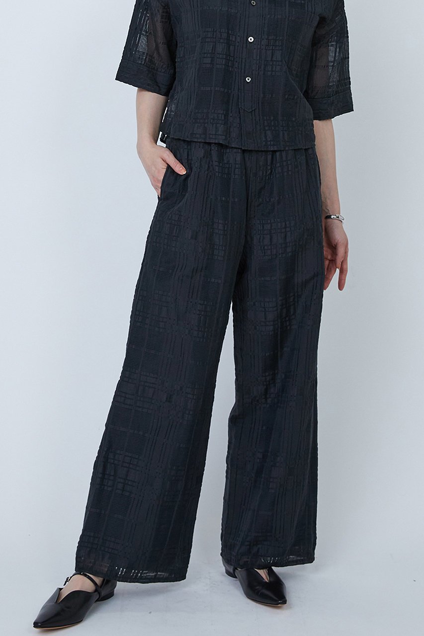 【プルミエ アロンディスモン/1er Arrondissement】の【TICCA】パンツ 人気、トレンドファッション・服の通販 founy(ファニー) 　ファッション　Fashion　レディースファッション　WOMEN　パンツ　Pants　おすすめ　Recommend　セットアップ　Set Up　チェック　Check　リネン　Linen　other-6|ID: prp329100003866185 ipo3291000000031329112