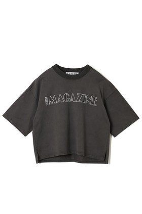 【サードマガジン/THIRD MAGAZINE】 ピグメントロゴTシャツ人気、トレンドファッション・服の通販 founy(ファニー) ファッション Fashion レディースファッション Fashion for Women トップス・カットソー Cut & Sew Tops シャツ・ブラウス・オフィスカジュアル Elegant Blouses & Button-Ups ロングTシャツ・Tシャツ Longline T-Shirts & Tees カットソー・ベーシックTシャツ Cut-and-Sewn Tops / Stretch Tees & Basics ショート Short, Short Length シンプル Simple, Minimal スリーブ Sleeve, Long Sleeve / Short Sleeve ボックス Boxy, Box Shape |ID:prp329100003866195