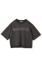 【サードマガジン/THIRD MAGAZINE】のピグメントロゴTシャツ 人気、トレンドファッション・服の通販 founy(ファニー) ファッション Fashion レディースファッション Fashion for Women トップス・カットソー Cut & Sew Tops シャツ・ブラウス・オフィスカジュアル Elegant Blouses & Button-Ups ロングTシャツ・Tシャツ Longline T-Shirts & Tees カットソー・ベーシックTシャツ Cut-and-Sewn Tops / Stretch Tees & Basics ショート Short, Short Length シンプル Simple, Minimal スリーブ Sleeve, Long Sleeve / Short Sleeve ボックス Boxy, Box Shape thumbnail チャコールグレー|ID: prp329100003866195 ipo3291000000035933151