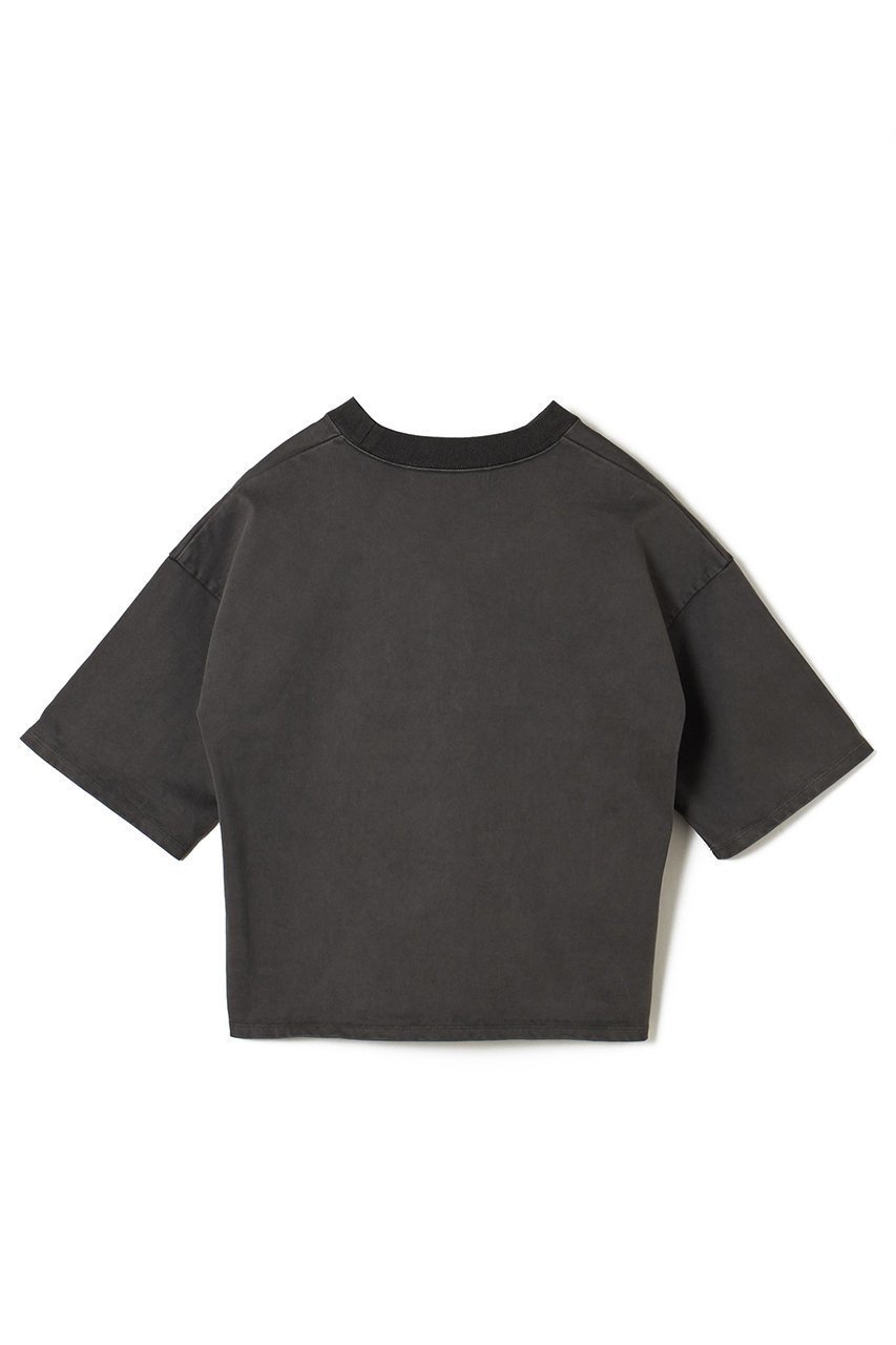 【サードマガジン/THIRD MAGAZINE】のピグメントロゴTシャツ 人気、トレンドファッション・服の通販 founy(ファニー) 　ファッション　Fashion　レディースファッション　Fashion for Women　トップス・カットソー　Cut & Sew Tops　シャツ・ブラウス・オフィスカジュアル　Elegant Blouses & Button-Ups　ロングTシャツ・Tシャツ　Longline T-Shirts & Tees　カットソー・ベーシックTシャツ　Cut-and-Sewn Tops / Stretch Tees & Basics　ショート　Short, Short Length　シンプル　Simple, Minimal　スリーブ　Sleeve, Long Sleeve / Short Sleeve　ボックス　Boxy, Box Shape　other-2|ID: prp329100003866195 ipo3291000000035933154