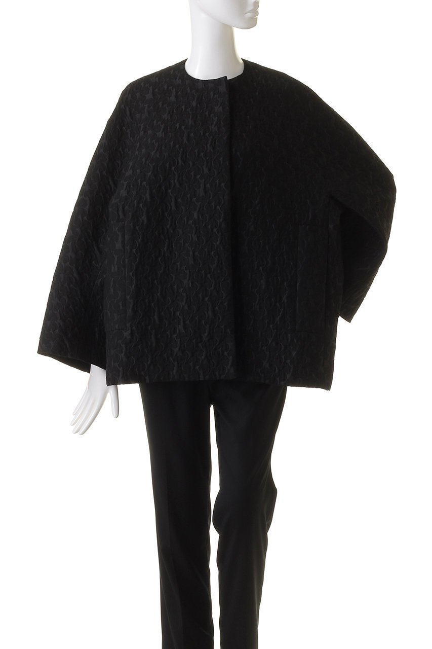 【デパリエ/DEPAREILLE】のノーカラージャカードジャケット 人気、トレンドファッション・服の通販 founy(ファニー) 　ファッション　Fashion　レディースファッション　Fashion for Women　アウター　Coat / Outerwear Collection　レディースジャケット・軽アウター　Jackets　ジャカード／ジャガード　Jacquard, Woven Pattern　ジャケット　Jacket, Outerwear　フォルム　Silhouette, Form　other-2|ID: prp329100003866211 ipo3291000000036604828