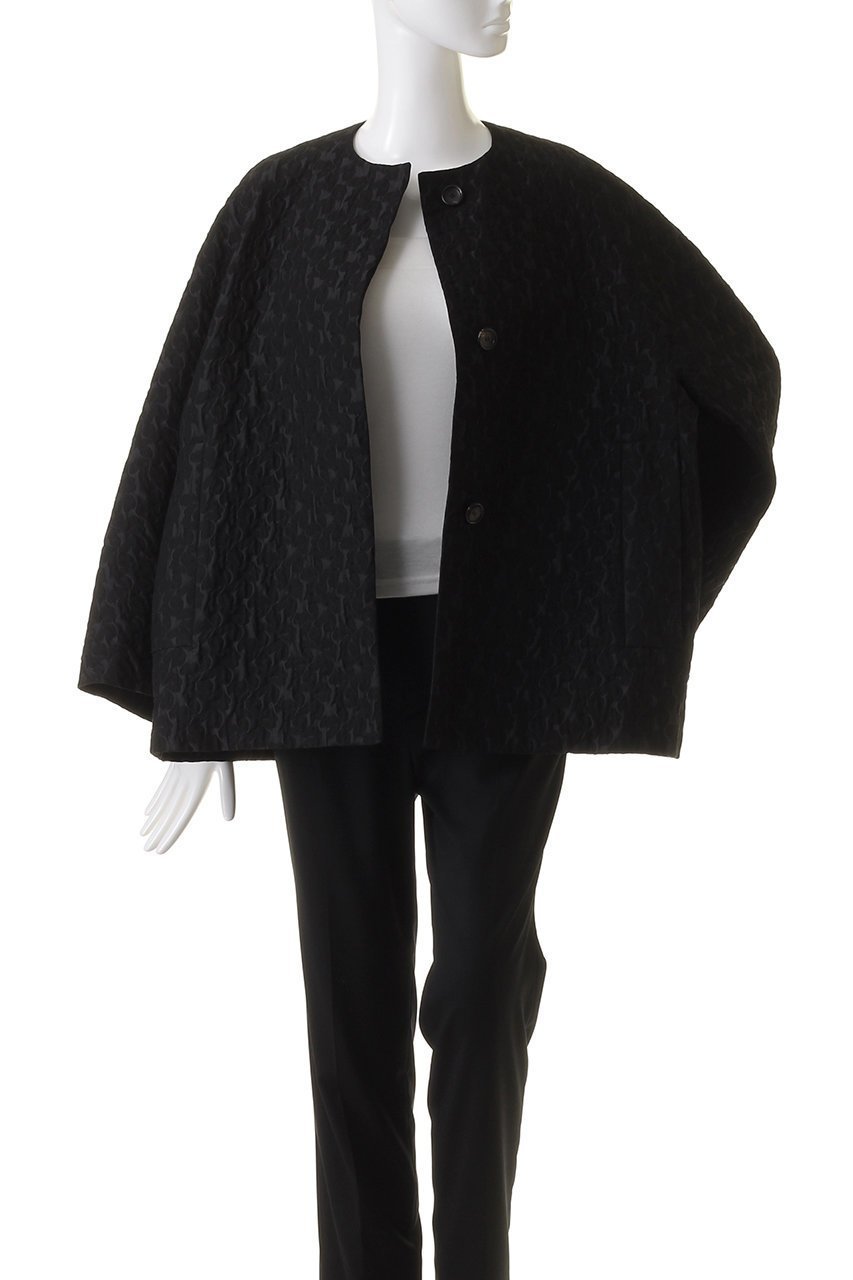 【デパリエ/DEPAREILLE】のノーカラージャカードジャケット 人気、トレンドファッション・服の通販 founy(ファニー) 　ファッション　Fashion　レディースファッション　Fashion for Women　アウター　Coat / Outerwear Collection　レディースジャケット・軽アウター　Jackets　ジャカード／ジャガード　Jacquard, Woven Pattern　ジャケット　Jacket, Outerwear　フォルム　Silhouette, Form　other-7|ID: prp329100003866211 ipo3291000000036604839