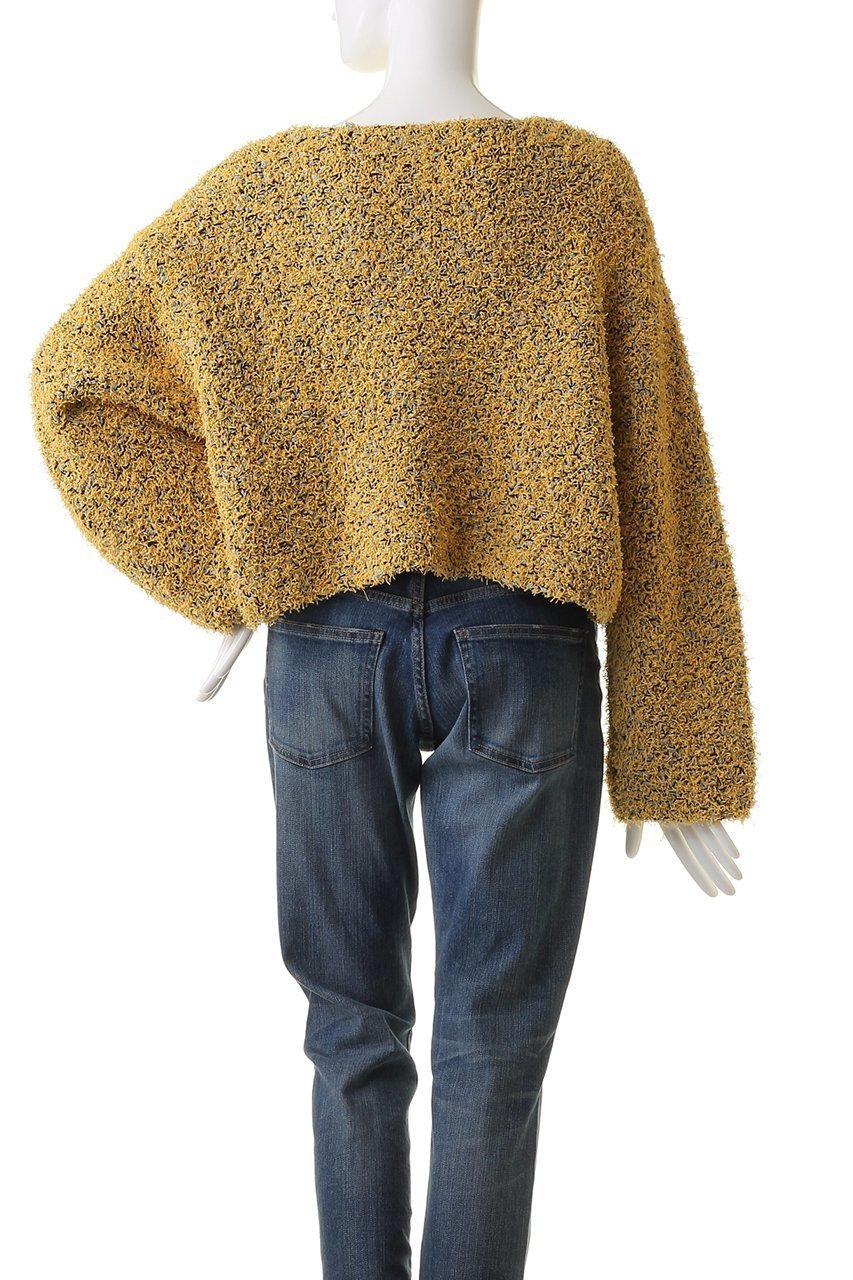 【ウィムガゼット/Whim Gazette】の【GEMINI】ミックスプルオーバー 人気、トレンドファッション・服の通販 founy(ファニー) ファッション Fashion レディースファッション Fashion for Women トップス・カットソー Cut & Sew Tops ニット Knit Tops & Sweaters カジュアルプルオーバー・ニットトップス Pullovers & Knit Tops / Casual Pullovers ショート Short, Short Length バランス Balance, Style Balance フレア Flare, Flared ミックス Mix, Mixed Style other-4|ID: prp329100003867701 ipo3291000000035372482