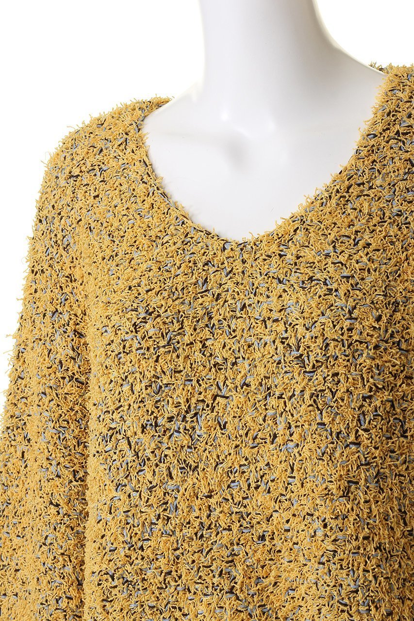 【ウィムガゼット/Whim Gazette】の【GEMINI】ミックスプルオーバー 人気、トレンドファッション・服の通販 founy(ファニー) ファッション Fashion レディースファッション Fashion for Women トップス・カットソー Cut & Sew Tops ニット Knit Tops & Sweaters カジュアルプルオーバー・ニットトップス Pullovers & Knit Tops / Casual Pullovers ショート Short, Short Length バランス Balance, Style Balance フレア Flare, Flared ミックス Mix, Mixed Style other-5|ID: prp329100003867701 ipo3291000000035372484