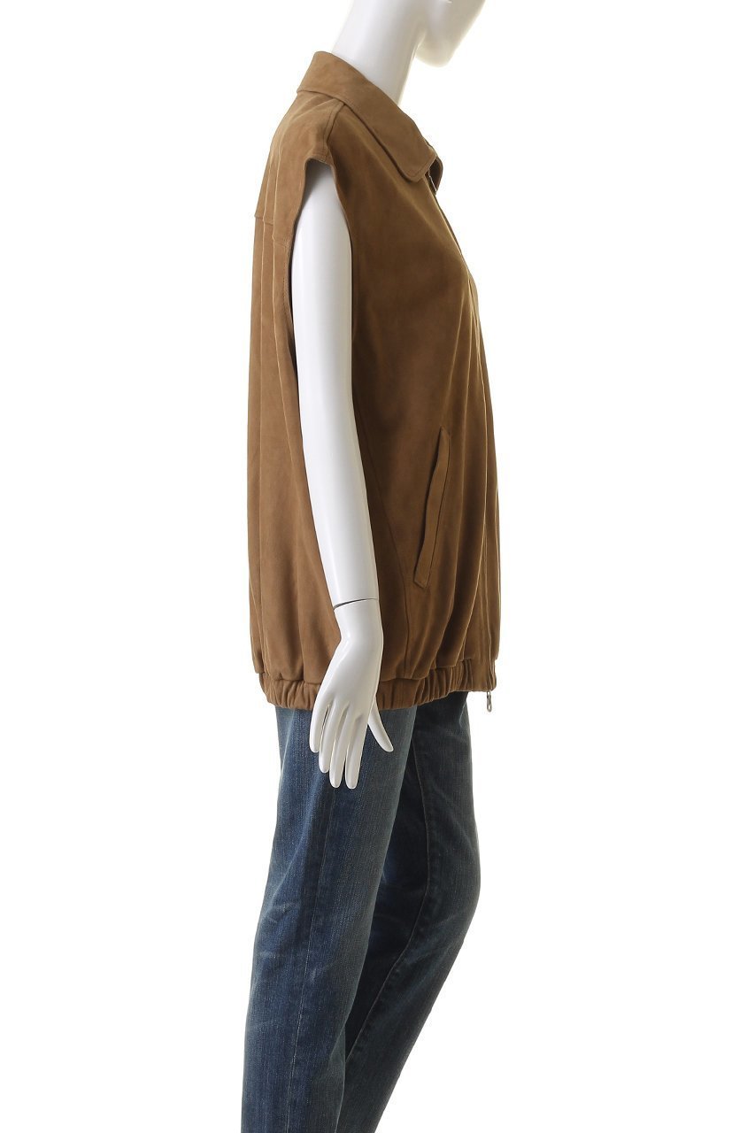 【ウィムガゼット/Whim Gazette】の【GEMINI】スエードノースリーブブルゾン 人気、トレンドファッション・服の通販 founy(ファニー) 　ファッション　Fashion　レディースファッション　Fashion for Women　アウター　Coat / Outerwear Collection　レディースジャケット・軽アウター　Jackets　ブルゾンジャケット・スポーティアウター　Blouson Jackets　ジャケット　Jacket, Outerwear　ブルゾン　Blouson, Bomber Jacket　リラックス　Relax, Relaxed Fit　ルーズ　Loose, Oversized　other-7|ID: prp329100003867702 ipo3291000000035617252