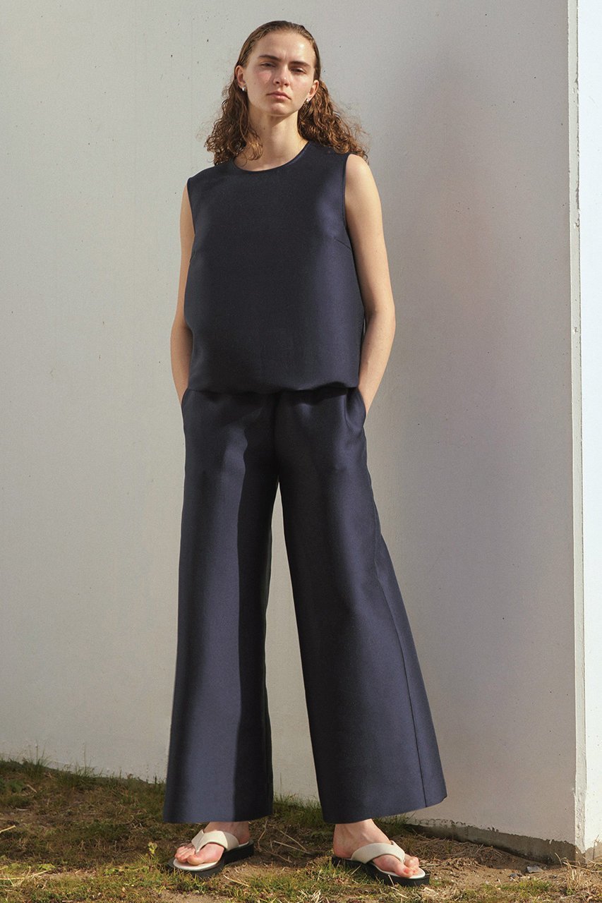 【ジェイドット/j.】のオクタダブルクロスワイドパンツ 人気、トレンドファッション・服の通販 founy(ファニー) 　ファッション　Fashion　レディースファッション　Fashion for Women　パンツ　Pants & Trousers　シルク　Silk, 100% Silk　夏　Summer　春　Spring　S/S・春夏　SS, Spring/Summer, Warm Season　other-7|ID: prp329100003867761 ipo3291000000032819873