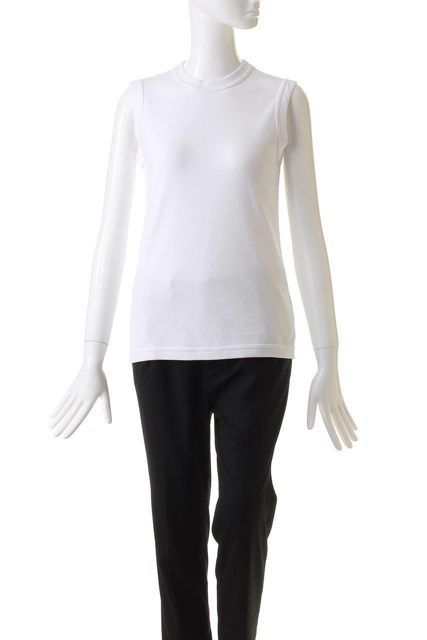 【ジェイドット/j.】のピュアコットンスムースノースリーブ 人気、トレンドファッション・服の通販 founy(ファニー) 　ファッション　Fashion　レディースファッション　Fashion for Women　トップス・カットソー　Cut & Sew Tops　キャミソール&ノースリーブ　Camisoles & Sleeveless Tops　シャツ・ブラウス・オフィスカジュアル　Elegant Blouses & Button-Ups　ロングTシャツ・Tシャツ　Longline T-Shirts & Tees　カットソー・ベーシックTシャツ　Cut-and-Sewn Tops / Stretch Tees & Basics　キャミソール　Camisole, Spaghetti Strap Top　タンク　Tank Top, Sleeveless Top　ノースリーブ　Sleeveless, No-Sleeve　バランス　Balance, Style Balance　other-2|ID: prp329100003867769 ipo3291000000035362878