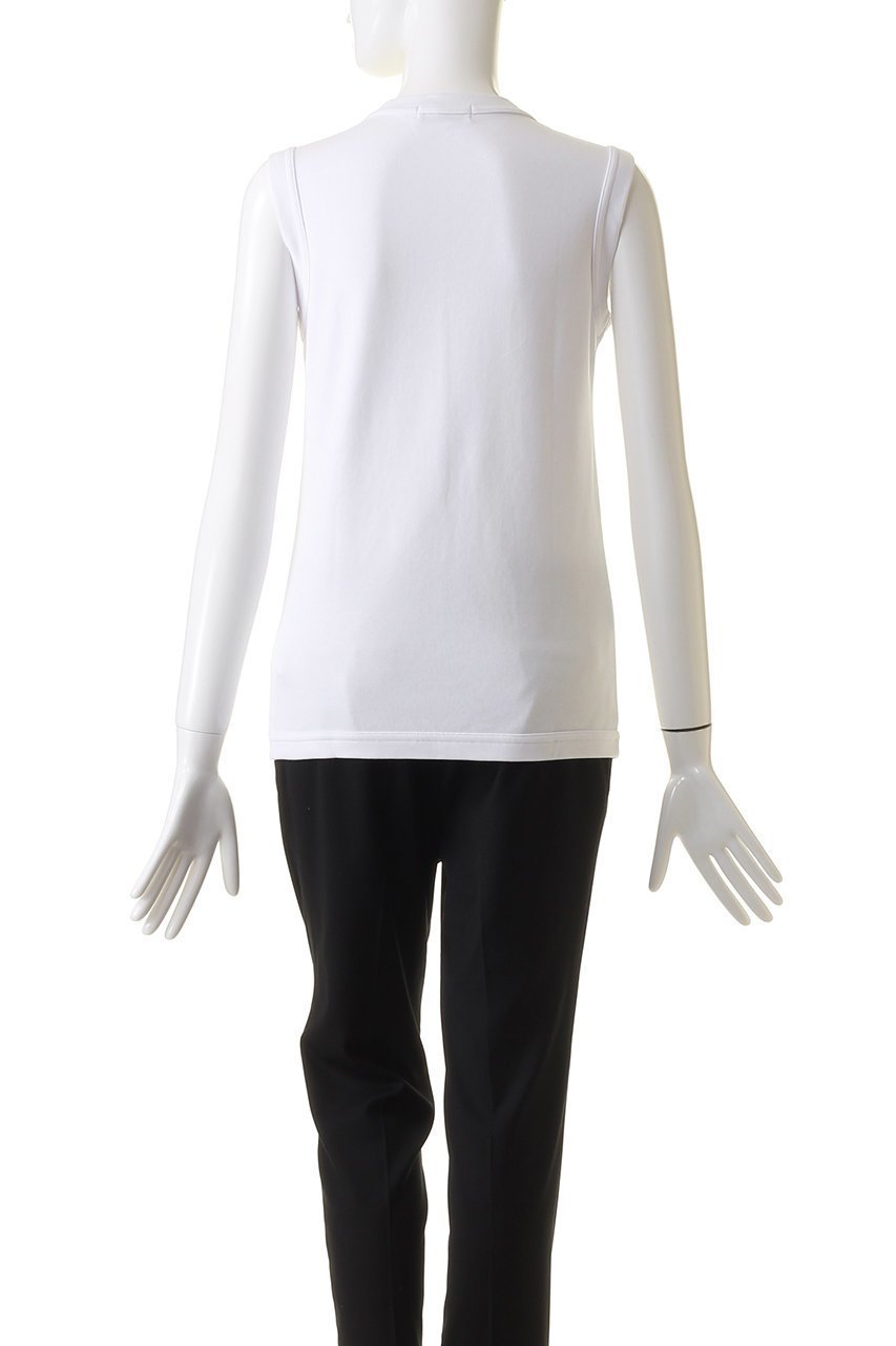 【ジェイドット/j.】のピュアコットンスムースノースリーブ 人気、トレンドファッション・服の通販 founy(ファニー) 　ファッション　Fashion　レディースファッション　Fashion for Women　トップス・カットソー　Cut & Sew Tops　キャミソール&ノースリーブ　Camisoles & Sleeveless Tops　シャツ・ブラウス・オフィスカジュアル　Elegant Blouses & Button-Ups　ロングTシャツ・Tシャツ　Longline T-Shirts & Tees　カットソー・ベーシックTシャツ　Cut-and-Sewn Tops / Stretch Tees & Basics　キャミソール　Camisole, Spaghetti Strap Top　タンク　Tank Top, Sleeveless Top　ノースリーブ　Sleeveless, No-Sleeve　バランス　Balance, Style Balance　other-4|ID: prp329100003867769 ipo3291000000035362880