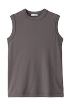 【ジェイドット/j.】のピュアコットンスムースノースリーブ チャコールグレー|ID: prp329100003867769 ipo3291000000036663171