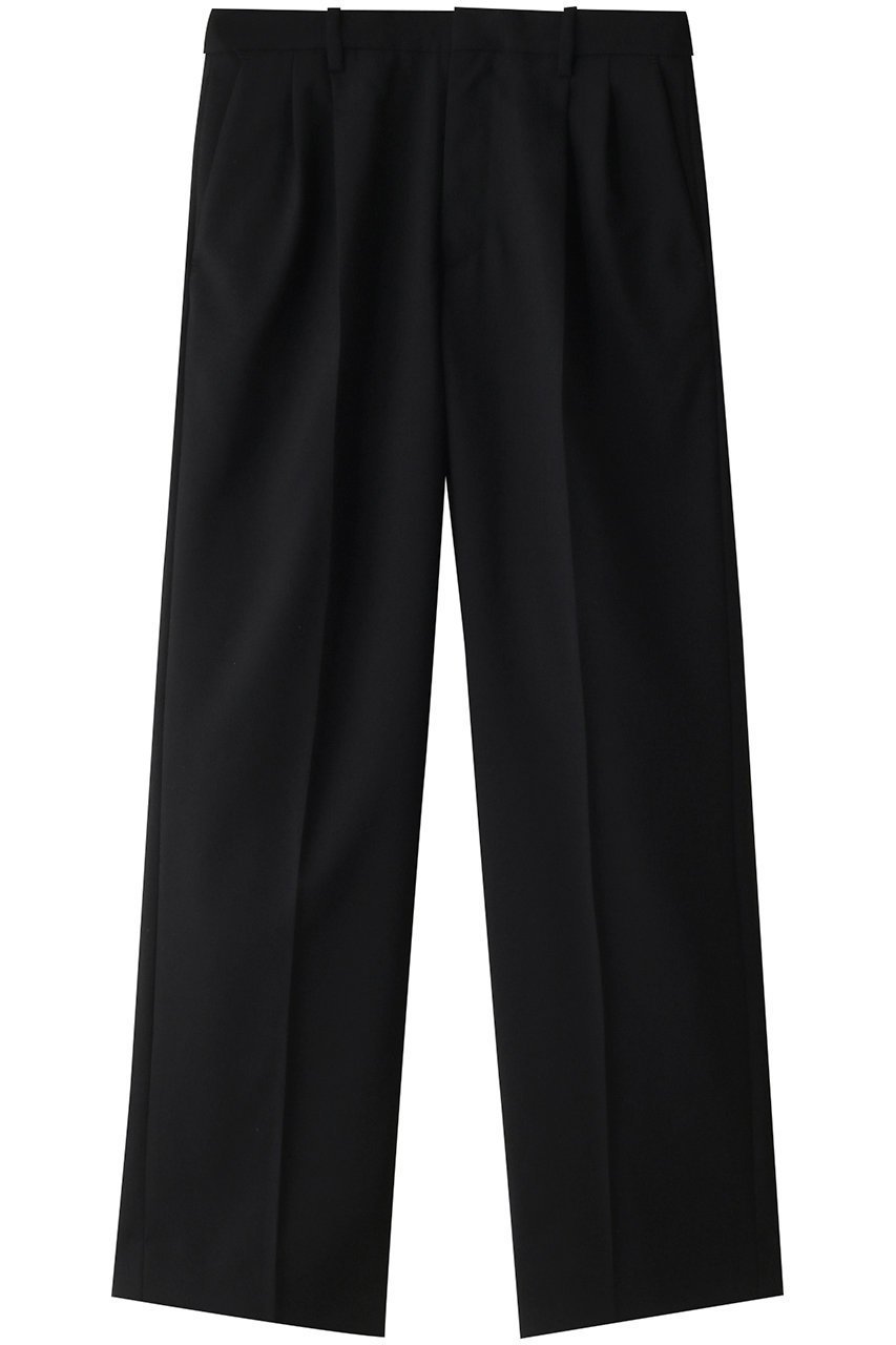 【クチュールドアダム/COUTURE D'ADAM】のドレスワイドパンツ インテリア・キッズ・メンズ・レディースファッション・服の通販 founy(ファニー) 　ファッション　Fashion　レディースファッション　Fashion for Women　パンツ　Pants & Trousers　シンプル　Simple, Minimal　ストレート　Straight, Straight Cut　センター　Center, Center Line　ドレス　Dress, One-Piece　パーティ　Party, Party Style　ワイド　Wide, Wide Fit　ブラック|ID: prp329100003867793 ipo3291000000034958038