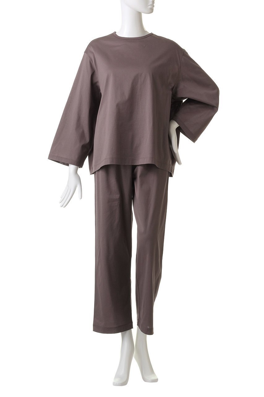 【ランジェリーク/LANGELIQUE】のソンサンク(L) セット 人気、トレンドファッション・服の通販 founy(ファニー) 　ファッション　Fashion　レディースファッション　Fashion for Women　シンプル　Simple, Minimal　スリーブ　Sleeve, Long Sleeve / Short Sleeve　セットアップ　Set-Up, Coordinated Outfit　パジャマ　Pajamas, Sleepwear　ボトム　Bottoms, Lower Wear　ロング　Long, Long-Length　エレガント 上品　Elegant　other-2|ID: prp329100003867817 ipo3291000000032841259