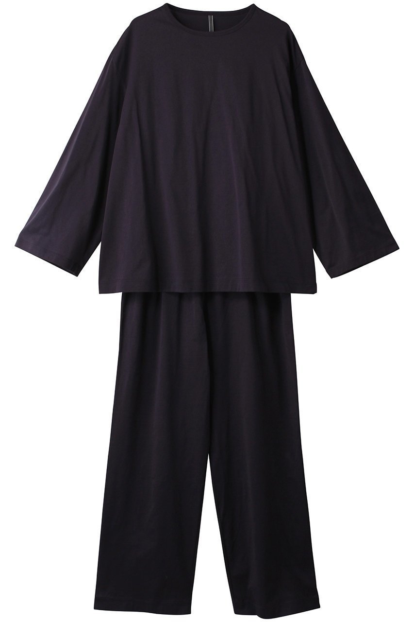 【ランジェリーク/LANGELIQUE】のソンサンク(L) セット インテリア・キッズ・メンズ・レディースファッション・服の通販 founy(ファニー) 　ファッション　Fashion　レディースファッション　Fashion for Women　トップス・カットソー　Cut & Sew Tops　シンプル　Simple, Minimal　スリーブ　Sleeve, Long Sleeve / Short Sleeve　セットアップ　Set-Up, Coordinated Outfit　パジャマ　Pajamas, Sleepwear　ボトム　Bottoms, Lower Wear　ロング　Long, Long-Length　エレガント 上品　Elegant　再入荷　Restock / Back in Stock　バイオレット|ID: prp329100003867817 ipo3291000000034756766