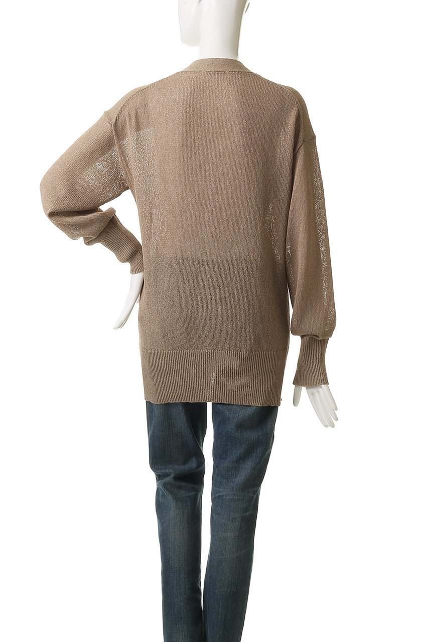 【ウィムガゼット/Whim Gazette】のペーパーヤーンカーディガン 人気、トレンドファッション・服の通販 founy(ファニー) 　ファッション　Fashion　レディースファッション　Fashion for Women　トップス・カットソー　Cut & Sew Tops　ニット　Knit Tops & Sweaters　カーディガン・羽織り　Layered Style Cardigans　カーディガン　Cardigan, Knitwear　シアー　Sheer, See-Through　ショルダー　Shoulder, Shoulder Strap　スリット　Slit, Slit Detail　デコルテ　Décolleté, Neckline　ドロップ　Drop Shoulder, Dropped Style　ベーシック　Basic, Essential　吸水　Absorbent, Quick-Dry　other-4|ID: prp329100003869238 ipo3291000000032927268