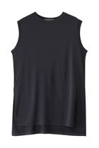 【カオス/Chaos】のシルクフレーズノースリーブTシャツ ネイビー|ID: prp329100003870474 ipo3291000000035934888