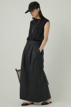 【カオス/Chaos】のシルクフレーズノースリーブTシャツ ブラック|ID: prp329100003870474 ipo3291000000037019472