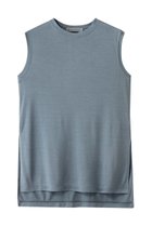 【カオス/Chaos】のシルクフレーズノースリーブTシャツ ブルー2|ID: prp329100003870474 ipo3291000000037019477