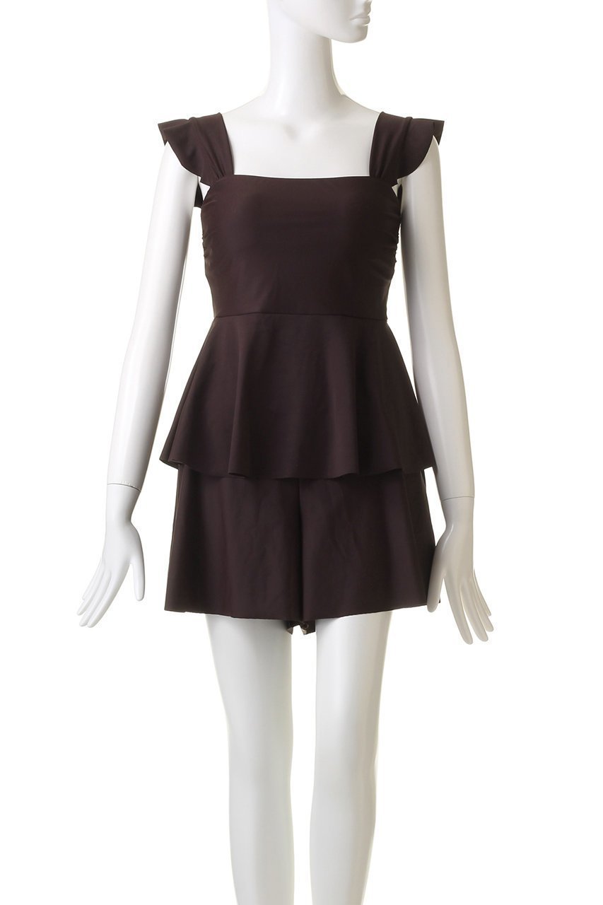 【レイール/Reir】のANAYI x Reir 限定タンキニ3点セット 人気、トレンドファッション・服の通販 founy(ファニー) 　ファッション　Fashion　レディースファッション　Fashion for Women　トップス・カットソー　Cut & Sew Tops　キャミソール&ノースリーブ　Camisoles & Sleeveless Tops　シャツ・ブラウス・オフィスカジュアル　Elegant Blouses & Button-Ups　ロングTシャツ・Tシャツ　Longline T-Shirts & Tees　カットソー・ベーシックTシャツ　Cut-and-Sewn Tops / Stretch Tees & Basics　おすすめ　Recommended / Our Picks　カッティング　Cutting Detail　キャミソール　Camisole, Spaghetti Strap Top　ギャザー　Gathered, Ruffled　ショート　Short, Short Length　タンク　Tank Top, Sleeveless Top　フェミニン　Feminine, Girly　フリル　Frill, Ruffle　ペプラム　Peplum, Flared Hem　ラップ　Wrap, Wrap Design　リゾート　Resort, Vacation Style　再入荷　Restock / Back in Stock　巾着　Drawstring Bag, Kinchaku　水着　Swimsuit, Swimwear　other-4|ID: prp329100003871940 ipo3291000000036659128