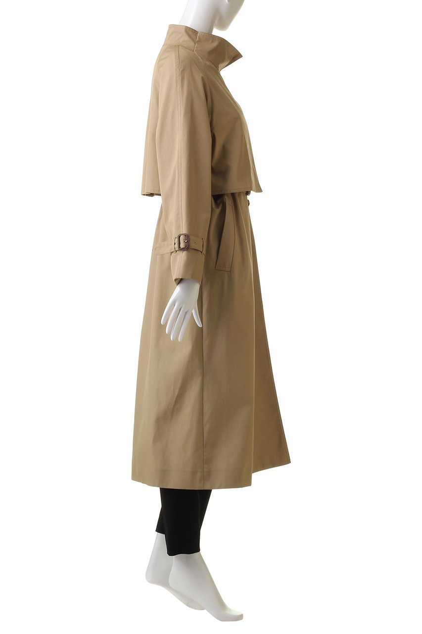 【アルアバイル/allureville】のオーバーラップスタンドコート 人気、トレンドファッション・服の通販 founy(ファニー) 　ファッション　Fashion　レディースファッション　Fashion for Women　アウター　Coat / Outerwear Collection　コート・ロングコート・ピーコート　Long Coats, Peacoats & More　おすすめ　Recommended / Our Picks　スタンド　Stand Collar, Upright Stand　トレンチ　Trench, Trench Coat　トレンド　Trend, Trending Now　ドレス　Dress, One-Piece　マニッシュ　Mannish, Boyish　ロング　Long, Long-Length　other-3|ID: prp329100003872820 ipo3291000000032946826