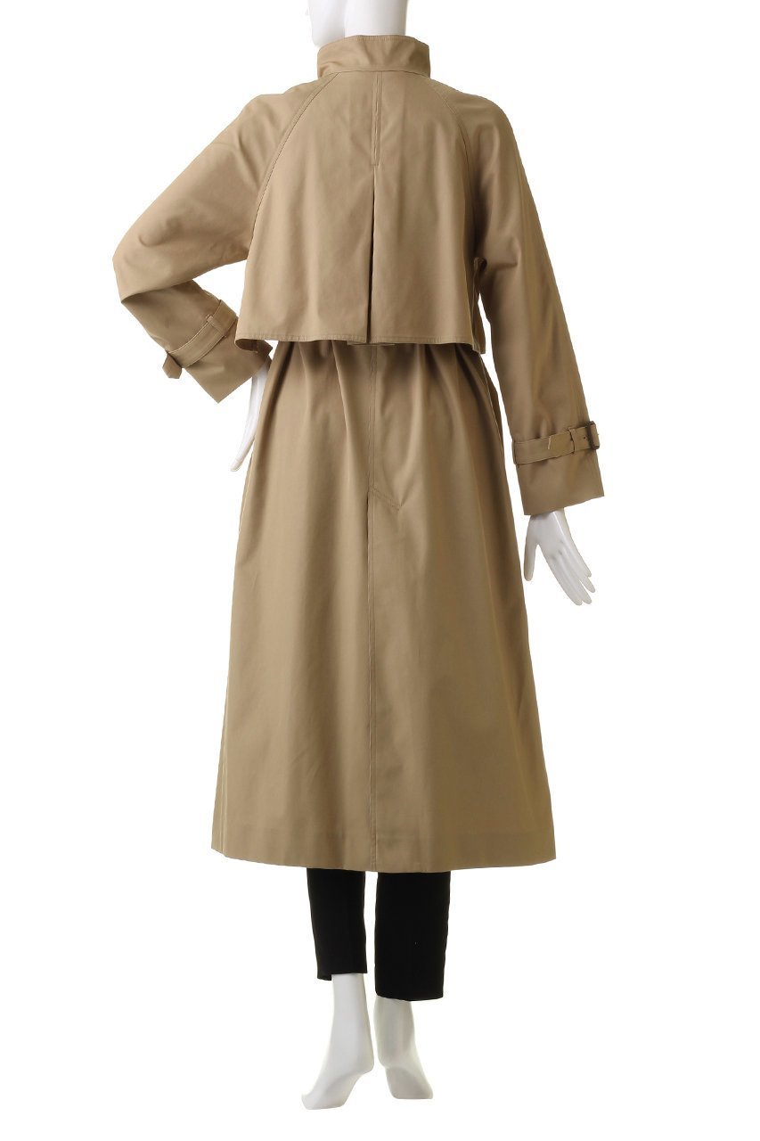 【アルアバイル/allureville】のオーバーラップスタンドコート 人気、トレンドファッション・服の通販 founy(ファニー) 　ファッション　Fashion　レディースファッション　Fashion for Women　アウター　Coat / Outerwear Collection　コート・ロングコート・ピーコート　Long Coats, Peacoats & More　おすすめ　Recommended / Our Picks　スタンド　Stand Collar, Upright Stand　トレンチ　Trench, Trench Coat　トレンド　Trend, Trending Now　ドレス　Dress, One-Piece　マニッシュ　Mannish, Boyish　ロング　Long, Long-Length　other-4|ID: prp329100003872820 ipo3291000000032946832
